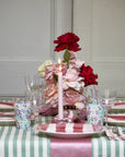 Green Stripe Tablecloth by Angela Mugnai