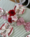 Green Stripe Tablecloth by Angela Mugnai