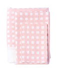 Pink Gingham Napkin and tablecloth