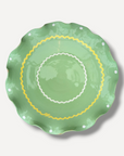 Pistachio Green – Large Ripple Serving Plate (25cm)