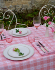 Pink Alpine Jacquard Cotton Napkin