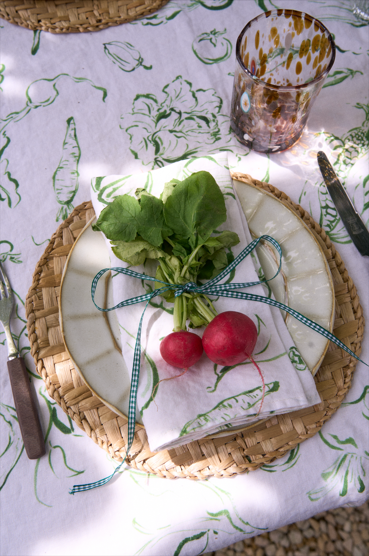 Veg Patch Linen Napkin – By Hope Home x Marla Primrose