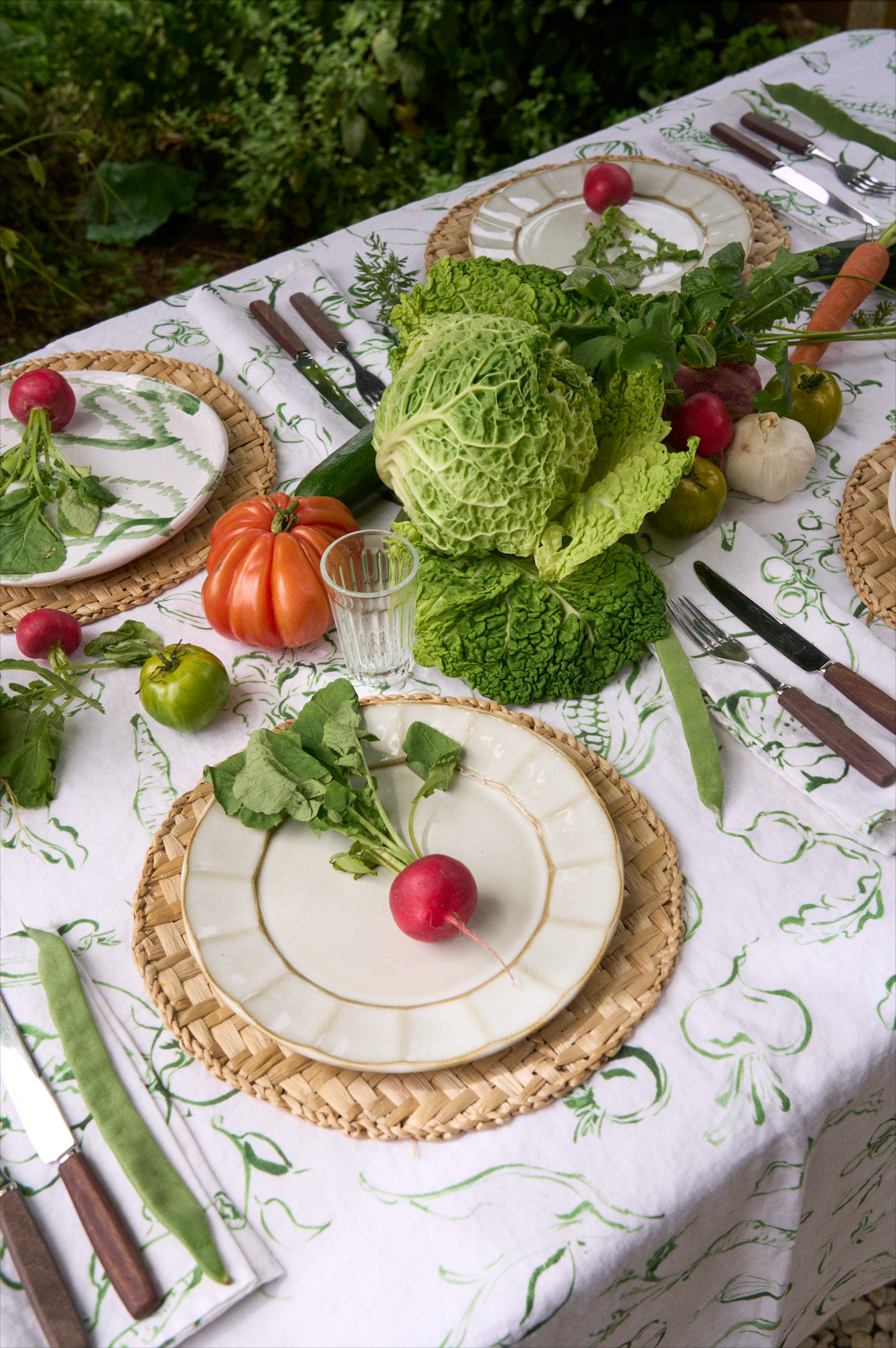 Veg Patch Linen Napkin – By Hope Home x Marla Primrose