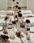 Wild Bloom, Cherry Pure Linen Tablecloth