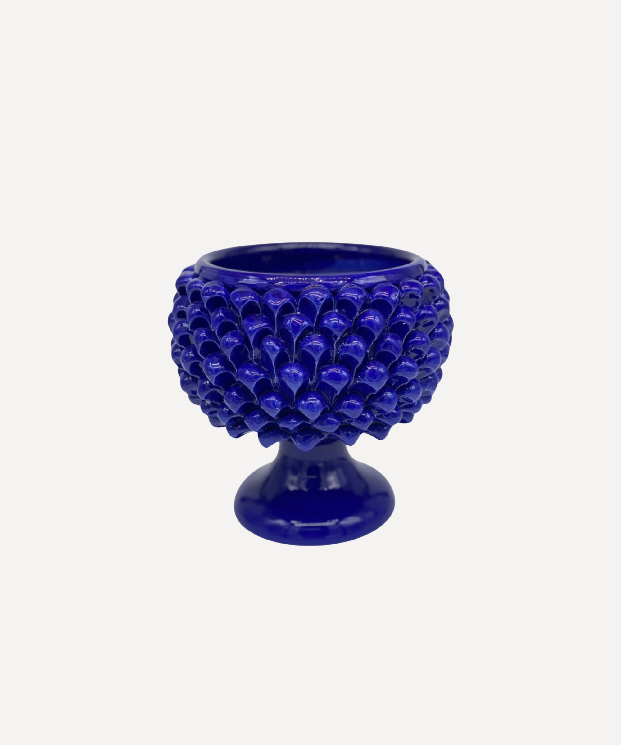 Sicilian Pine Planter, Cobalt Blue