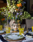 Sicilian Sea Blue Tablescape