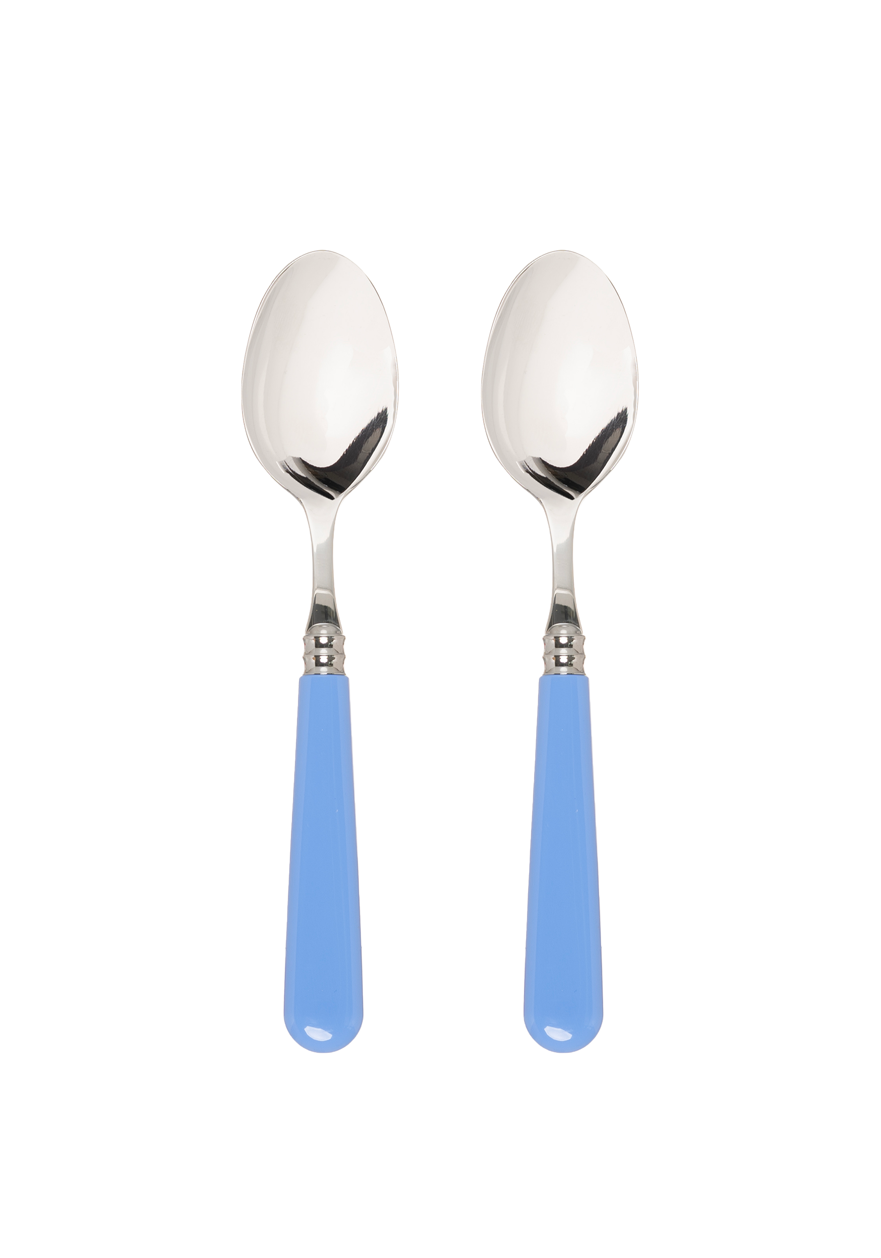 Sky Blue Set of 2 Dessert Spoons