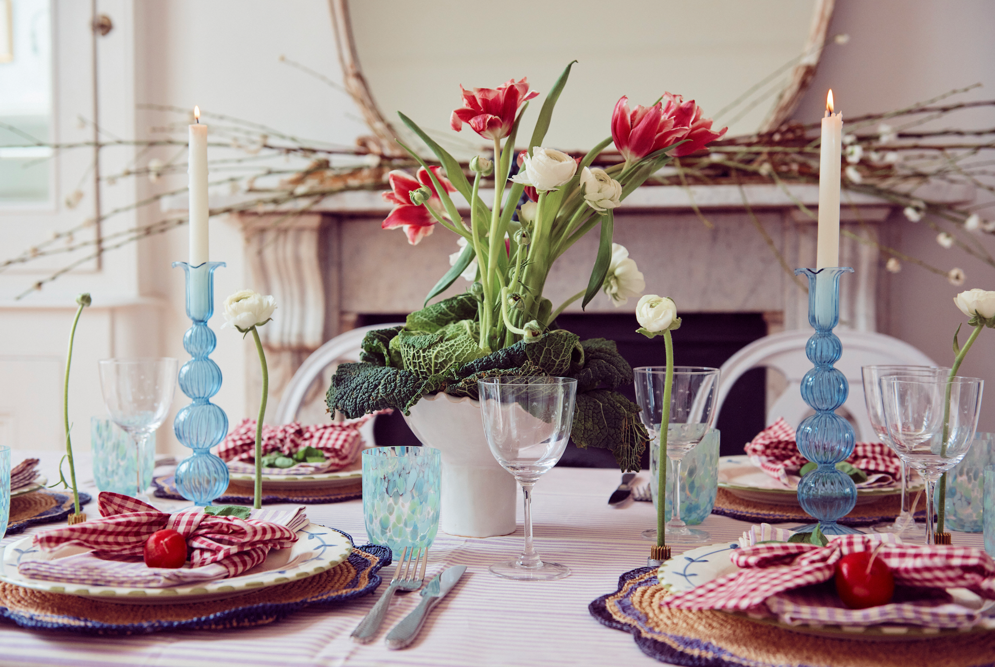 Stripe Tablecloth by Angela Mugnai