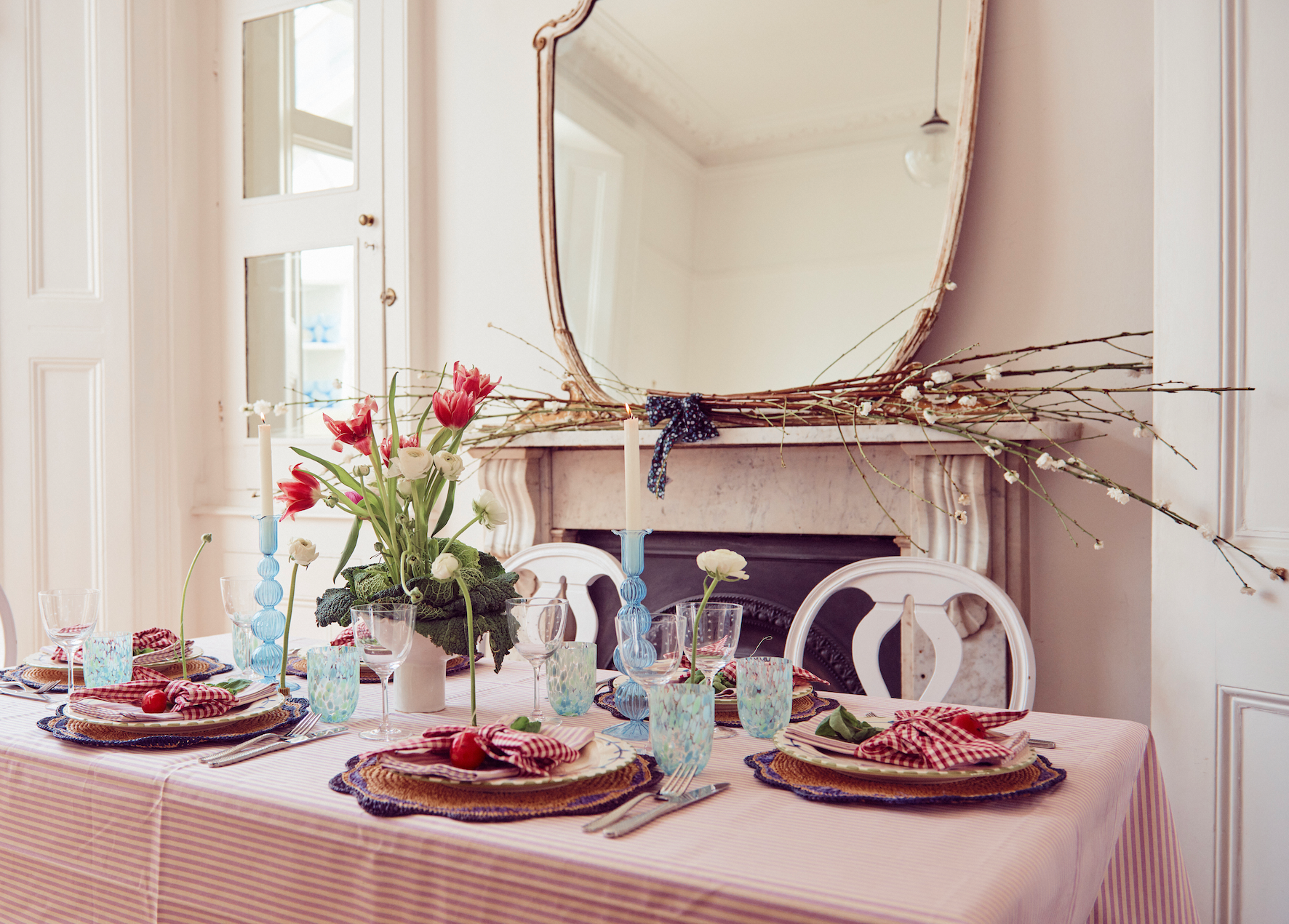 Stripe Tablecloth by Angela Mugnai