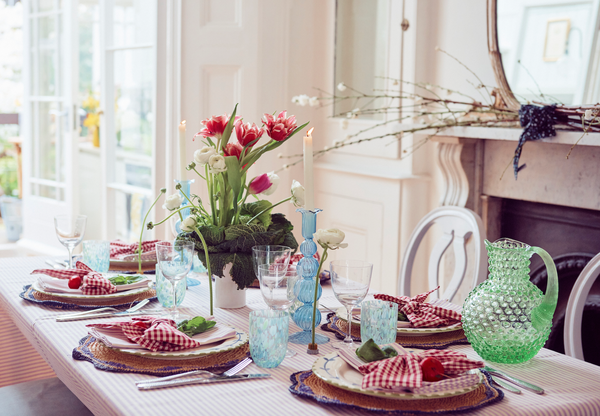 Stripe Tablecloth by Angela Mugnai