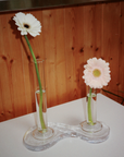 Clear Glass Stem Vase – Marla Primrose