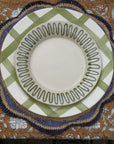 Wiggle Handmade Plate, Green