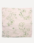 Wild Bloom, Green Pure Linen Napkin