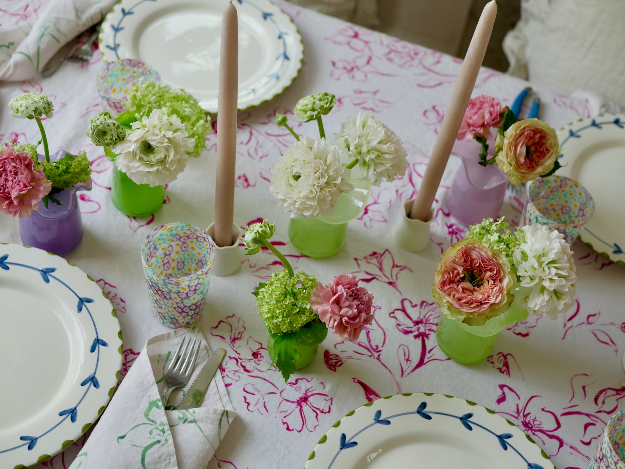 Wild_Bloom_Pink_Pure_Linen_Napkin