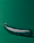 Marla Primrose Handmade Ceramic Glazed Courgette – Green
