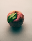 Marla Primrose Handmade Ceramic Glazed Peach – Pink Orange – side view