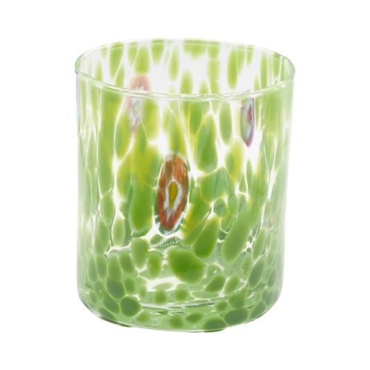 Murano Glass Tumbler, Green
