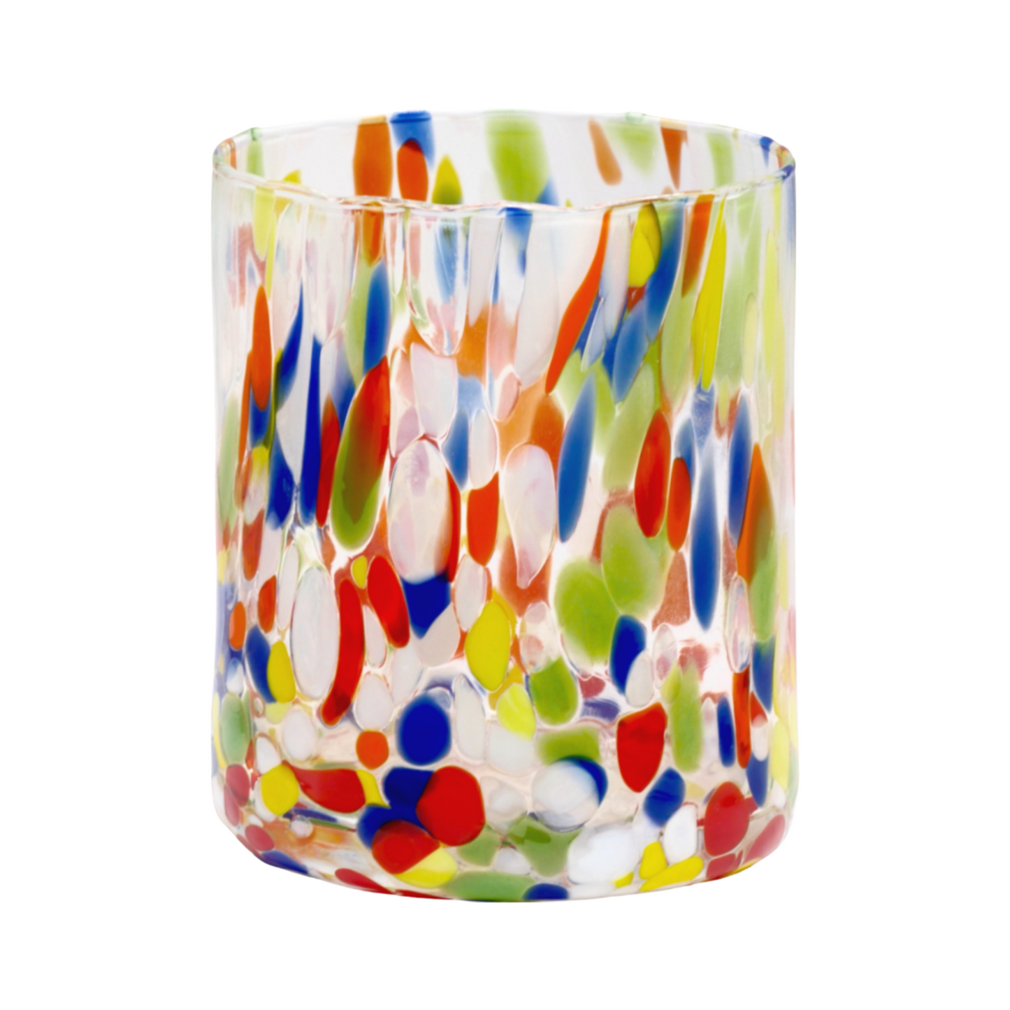 Murano Glass Tumbler, Multicolour
