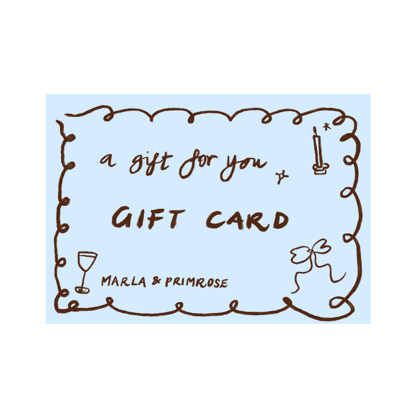 Marla & Primrose Gift Card £100