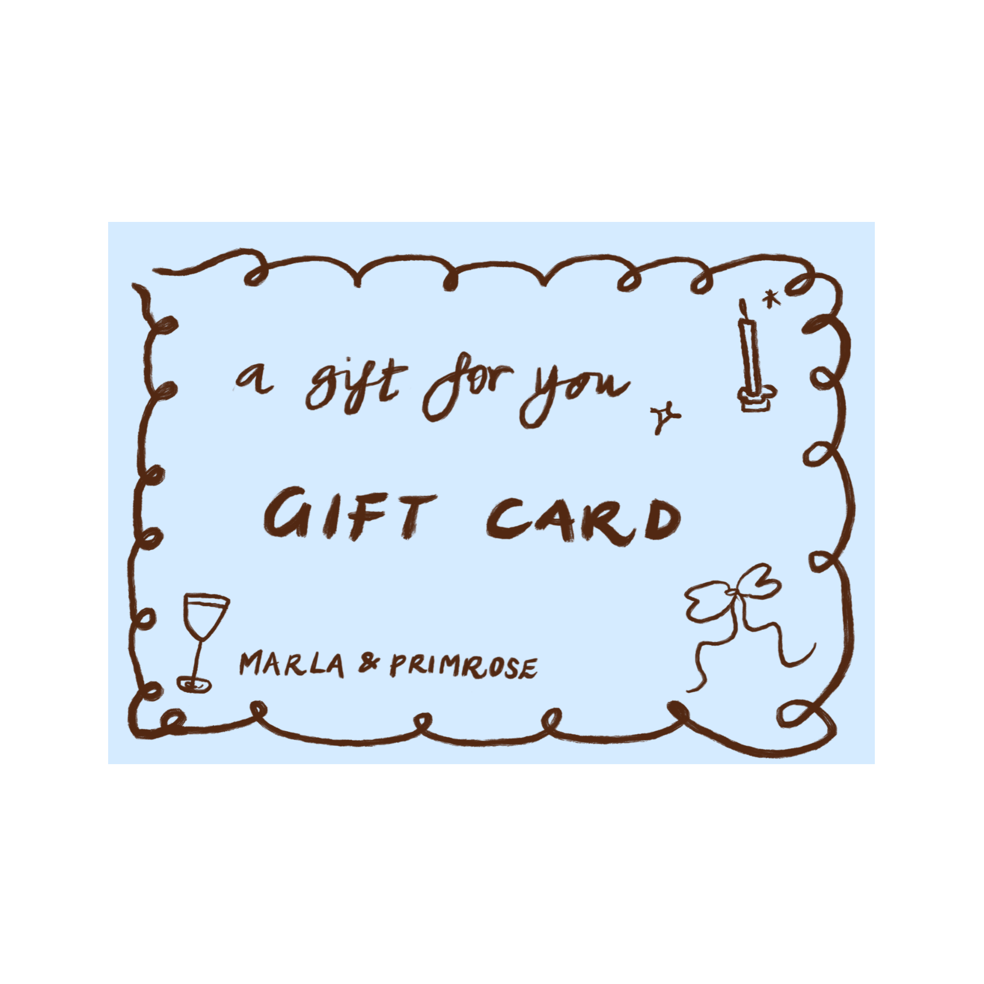 Marla &amp; Primrose Gift Card £100