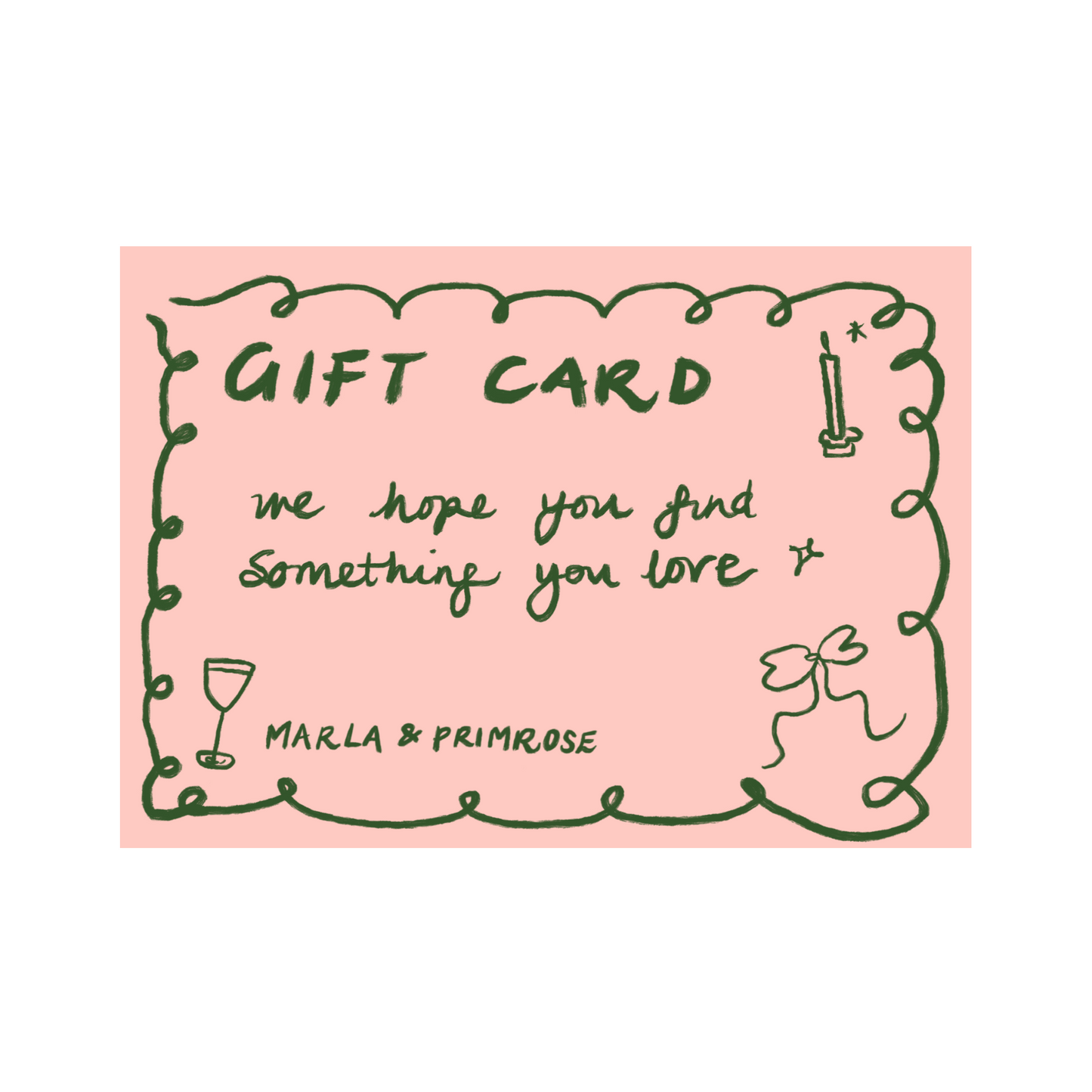 Marla & Primrose £10 Gift Card