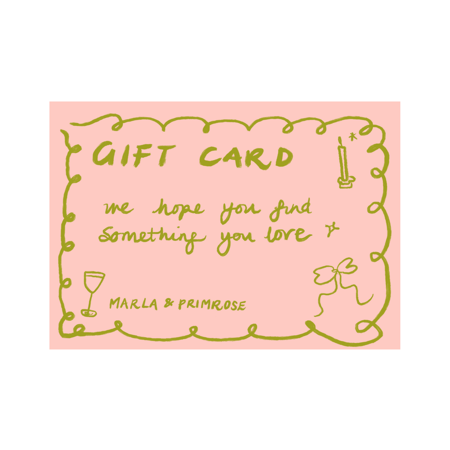 Marla & Primrose £10 Gift Card