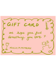 Marla & Primrose £25 Gift Card