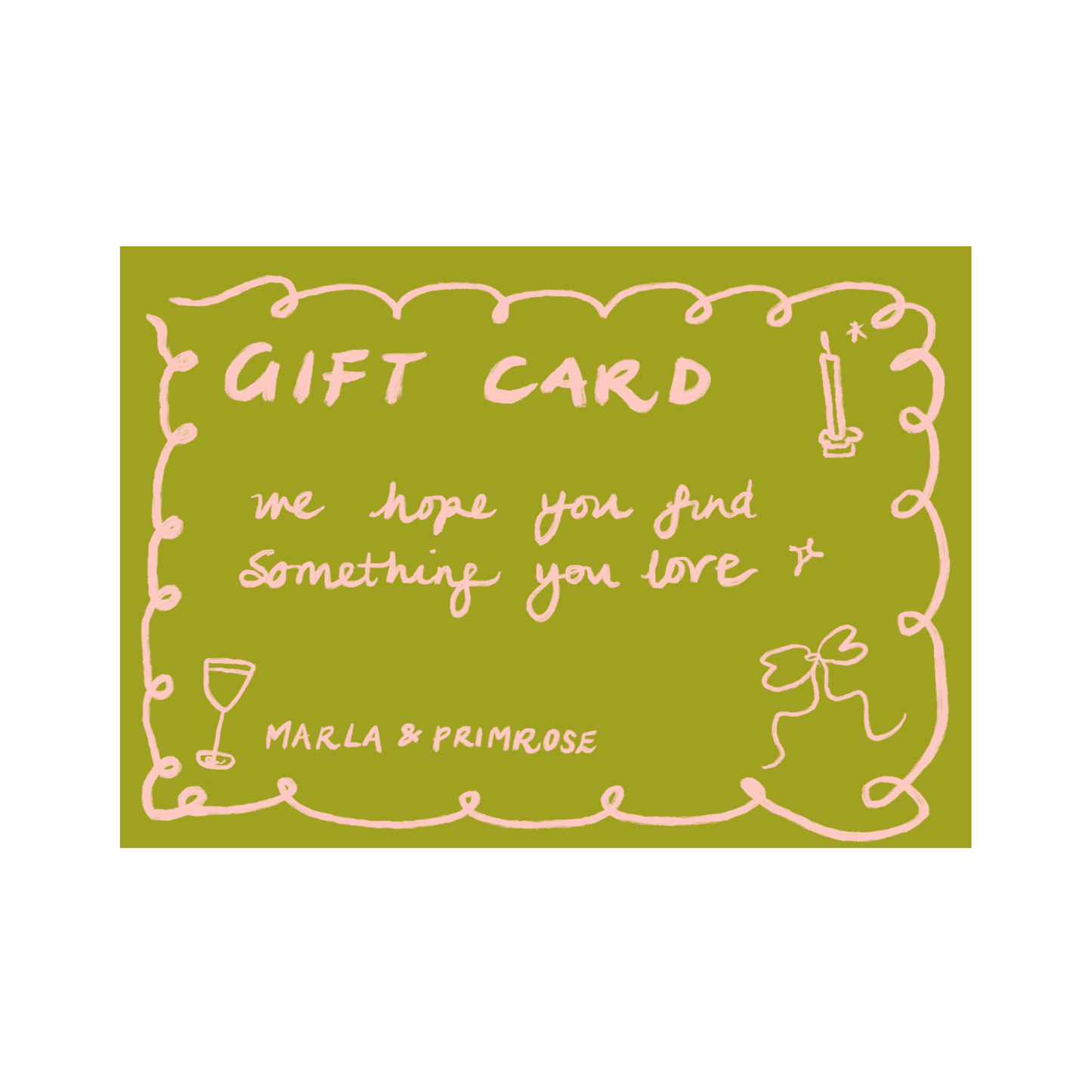 Marla & Primrose £50 Gift Card