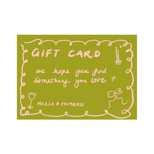 Marla & Primrose £50 Gift Card