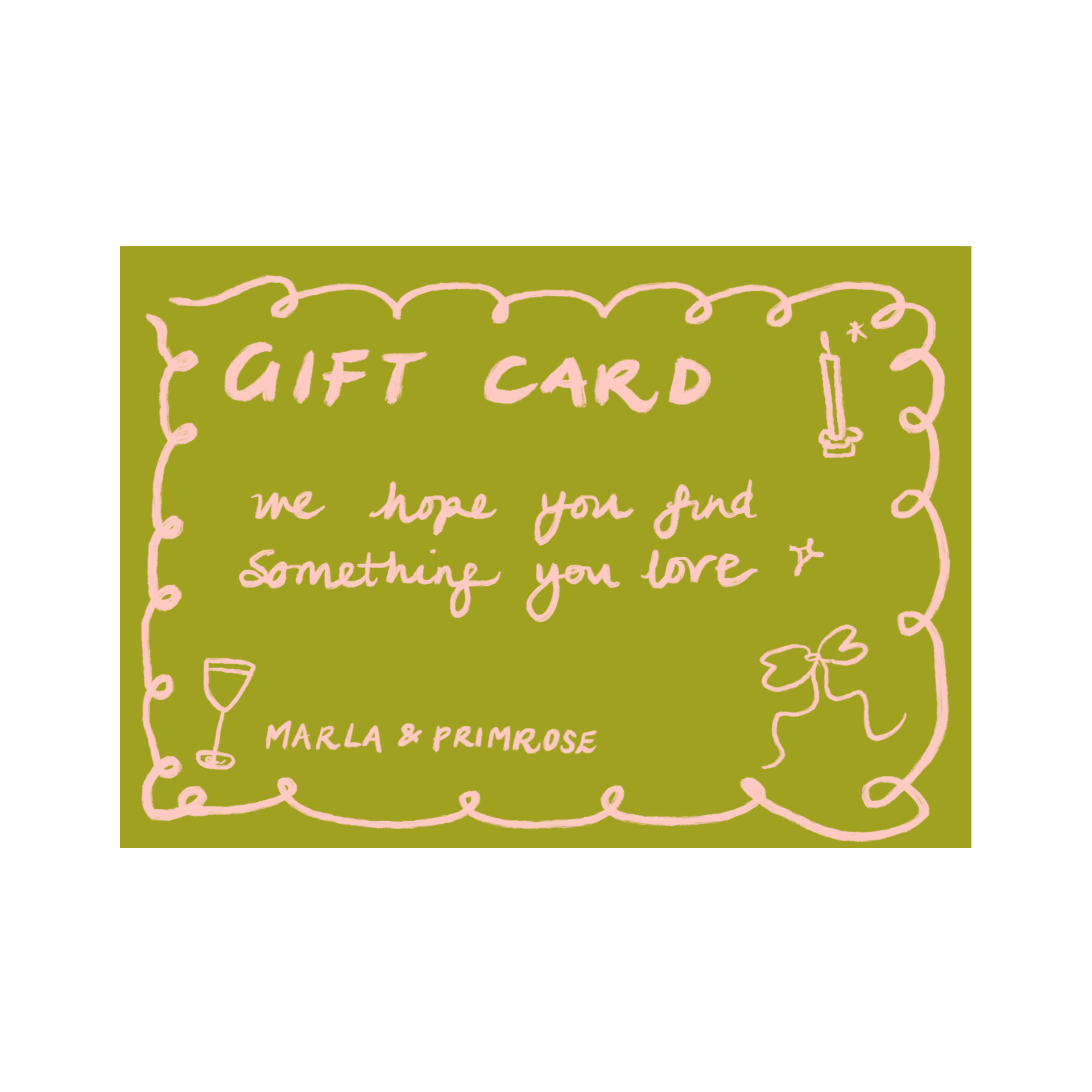 Marla &amp; Primrose £25 Gift Card