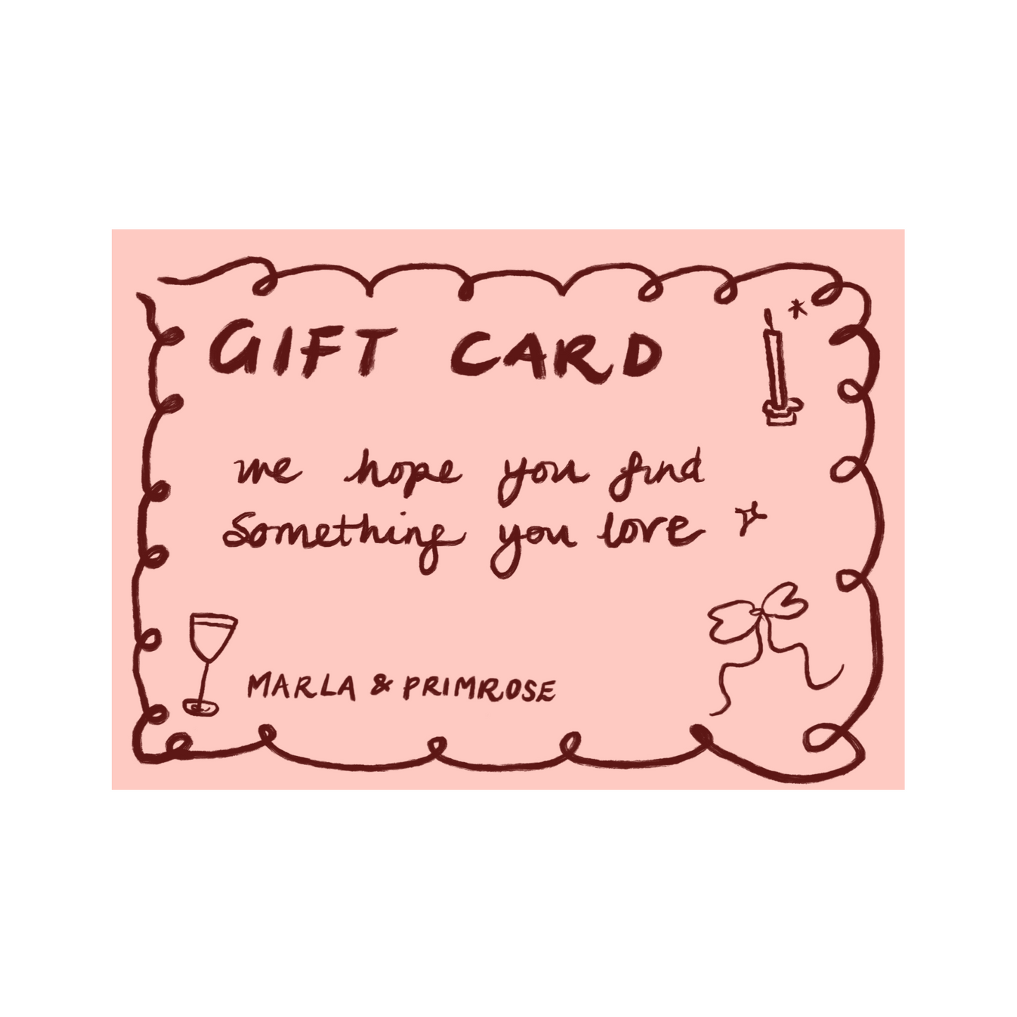 Marla & Primrose £25 Gift Card