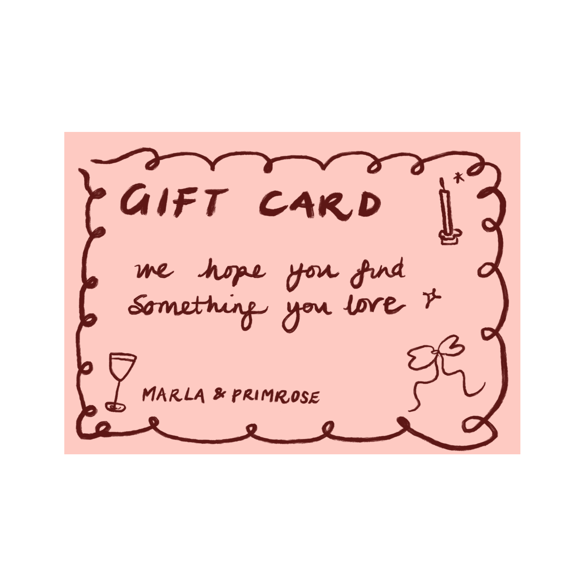 Marla &amp; Primrose £25 Gift Card