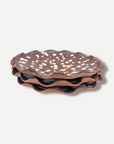 Dark Chocolate Large Splatter Serving Plate