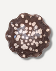 Dark Chocolate Ripple Side Bowl
