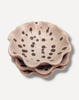 Warm Ecru Ripple Side Bowl