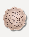 Warm Ecru Ripple Side Bowl