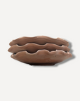 Warm Ecru Splatter Serving Plate