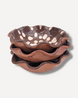 Dark Chocolate Ripple Side Bowl