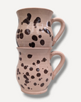 Warm Ecru Splatter Mug