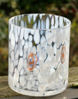 Murano Glass Tumbler, White