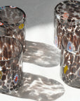 Murano Glass Tumbler, Tortoiseshell